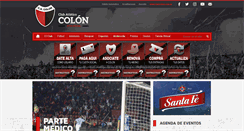 Desktop Screenshot of clubcolon.com.ar